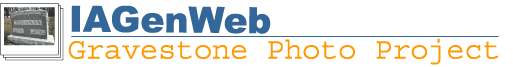 Click Here!! Iowa Gravestone Photo Project - Allamakee co.